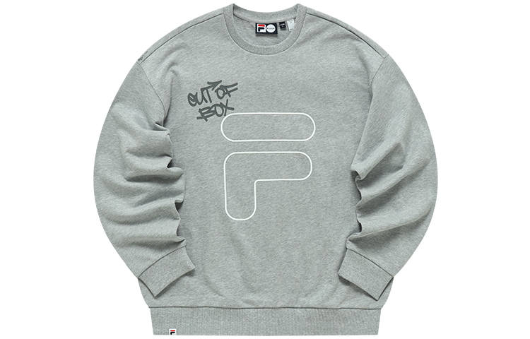 FILA FUSION TOKYO STUDIO Sweatshirt Unisex Cloud Gray Heather Gray