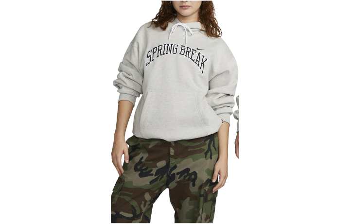 Nike Nike Sweatshirts Unisex Gray Hooded Moderate Other
