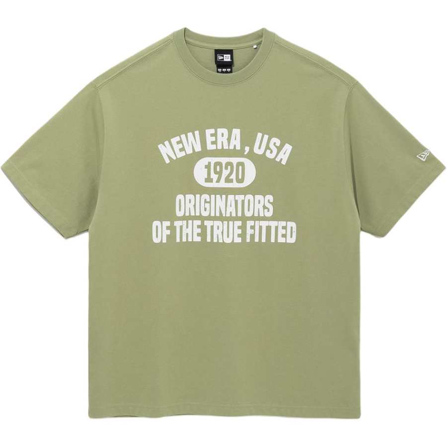 New Era T Shirt Unisex Light Green