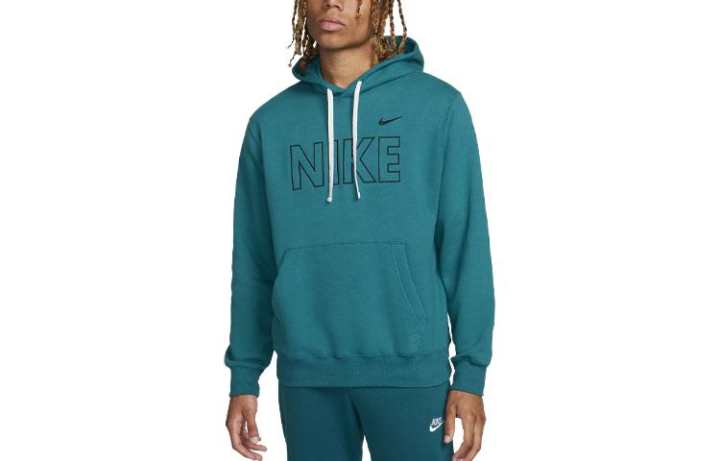 Nike Nike Sweatshirts Men's Earthy Blue Hooded Moderate