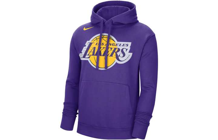 Nike Nike Nba Los Angeles Lakers Fleece Pullover Hoodie