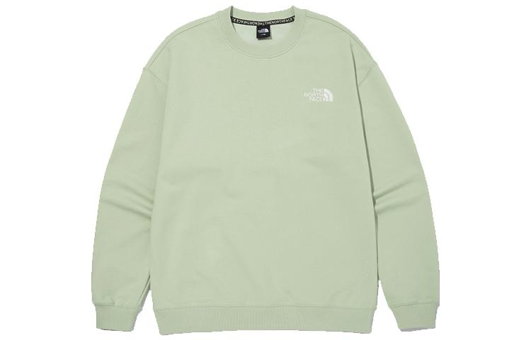 THE NORTH FACE Sweatshirts Men's Green Crew Neck Moderate Other