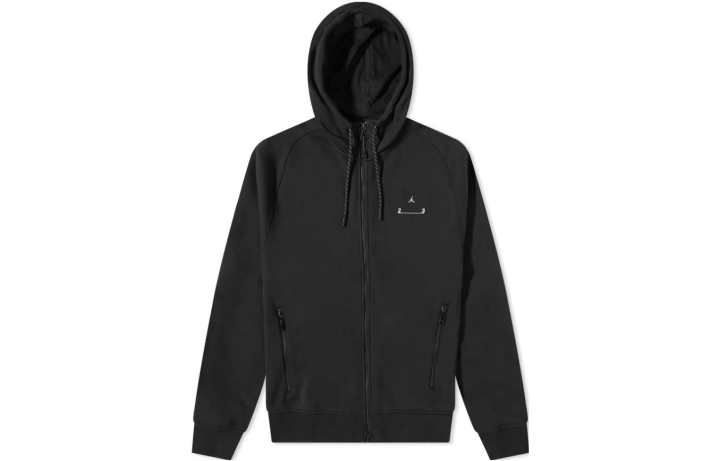 Jordan Jordan Sweatshirts Men's Black Hooded Moderate Regular