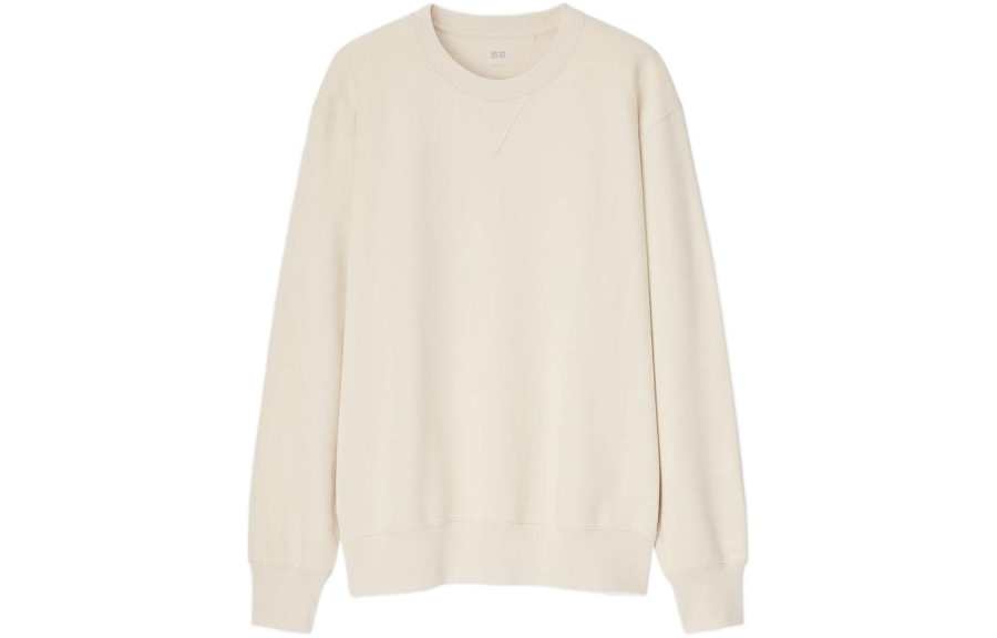 UNIQLO Sweatshirt Unisex Light Beige