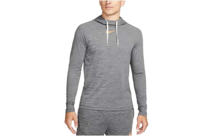 Nike Nike Sweatshirts Men's Gray Hooded Moderate Regular