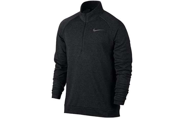 Nike Nike Sweatshirts Men's Black Stand Collar Moderate Regular