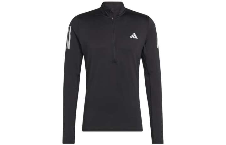 Adidas Adidas Sweatshirts Men's Black Stand Collar Moderate Regular
