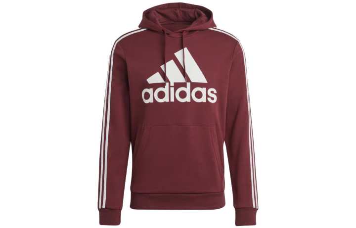 Adidas Adidas Essential Sweatshirts Men's Contour Red Hooded Moderate Other