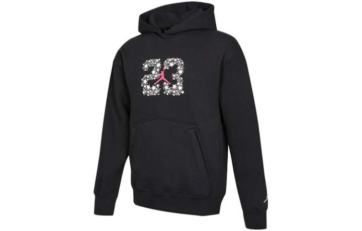 Jordan Jordan Sport Sweatshirts Men's Black Hooded Thickened Regular