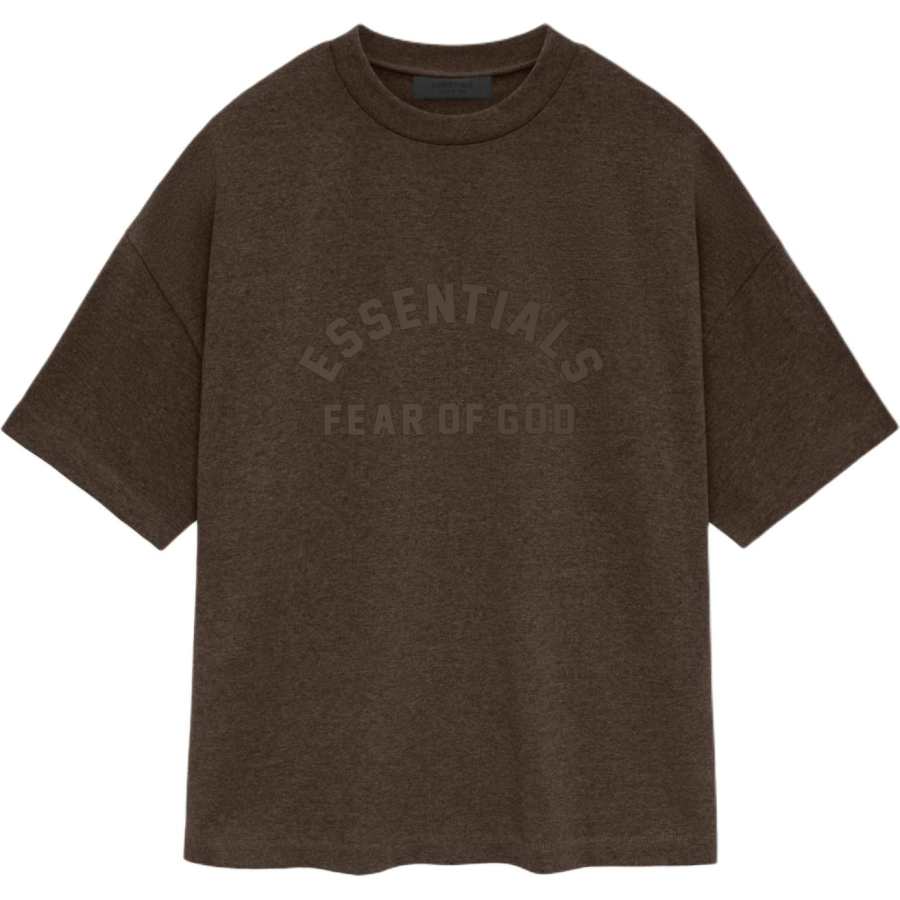 Fear Of God Essentials T Shirt Men's Heather Wood