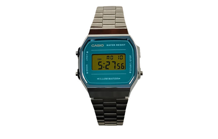 CASIO CASIO Custom Collection Quartz Movement Stainless Steel Strap Watch Men's Watches Blue Dial