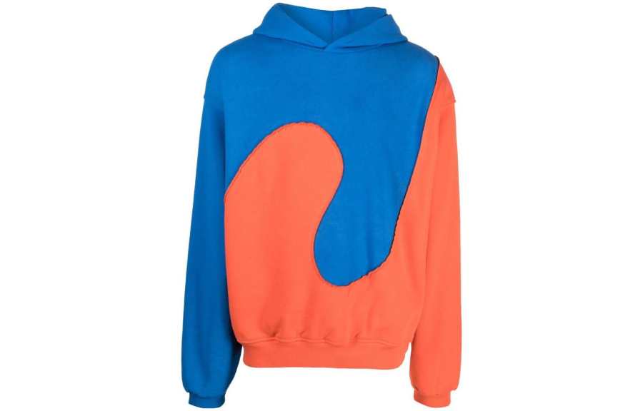 ERL Erl two-tone pullover hoodie