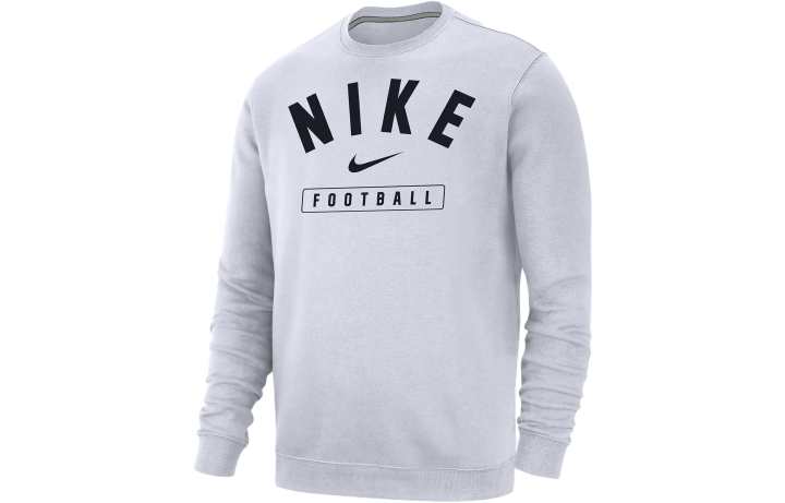 Nike Nike Sweatshirts Men's Light Gray Crew Neck Moderate Regular