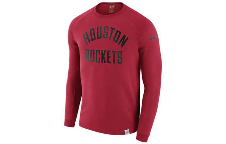 Nike Nike Sweatshirts Men's Red Crew Neck Moderate Regular