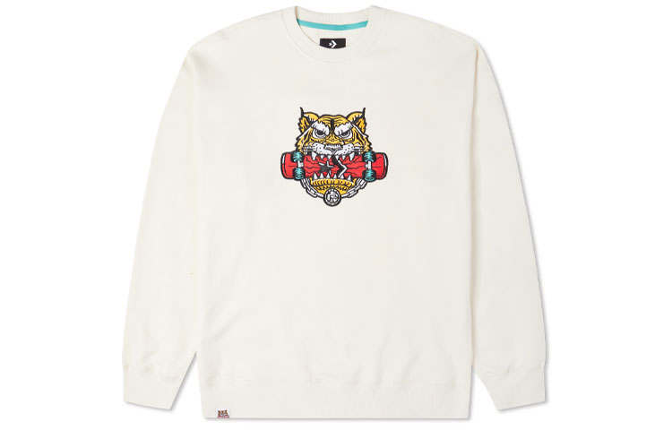 Converse Converse Sweatshirt Unisex Milk White