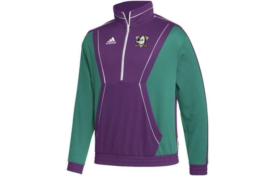 Adidas Adidas Sweatshirts Unisex Honor Purple Stand Collar Moderate Regular