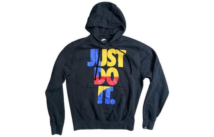 Nike Nike Sweatshirts Men's Black Hooded Thickened Other