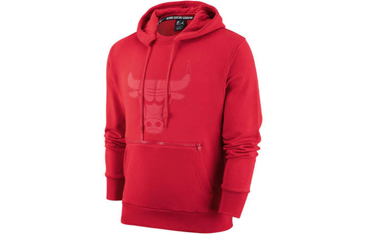 Jordan Jordan Nba Chicago Bulls Courtside Fleece Pullover Hoodie