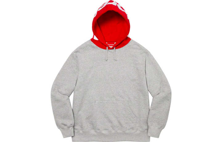 Supreme Supreme Week 2 Contrast Hooded Sweatshirt FW21 White