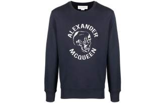 Alexander McQueen FW21 Sweatshirt Men's Blue