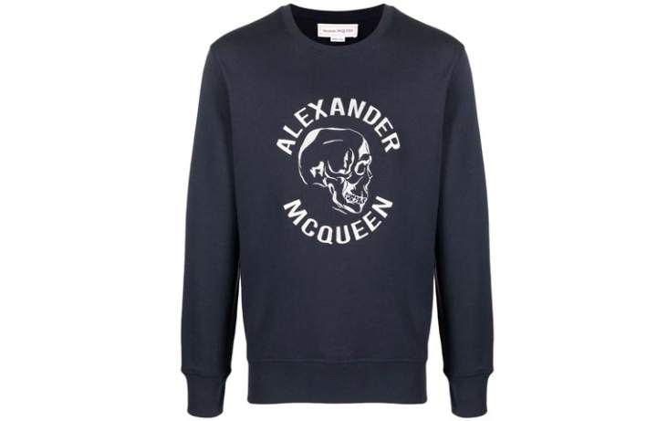 Alexander McQueen Alexander McQueen FW21 Sweatshirt Men's Blue