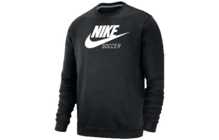 Nike Nike Sweatshirts Men's Black Crew Neck Thickened Regular