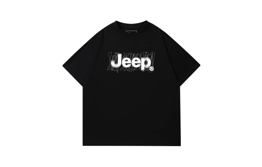 Jeep T Shirts Unisex Crew Neck Moderate Heavyweight