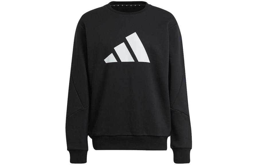 Adidas Adidas Sweatshirts Men's Black Crew Neck Moderate Regular