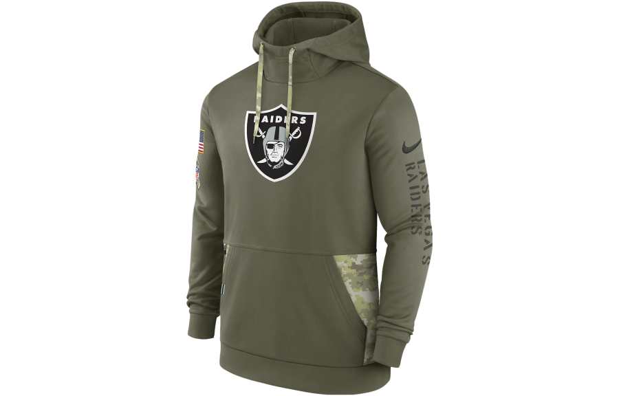 Nike Nike Indianapolis Colts Salute To Service Sideline Dominant Force Men's Nike Dri FIT Nfl Pullover Hoodie