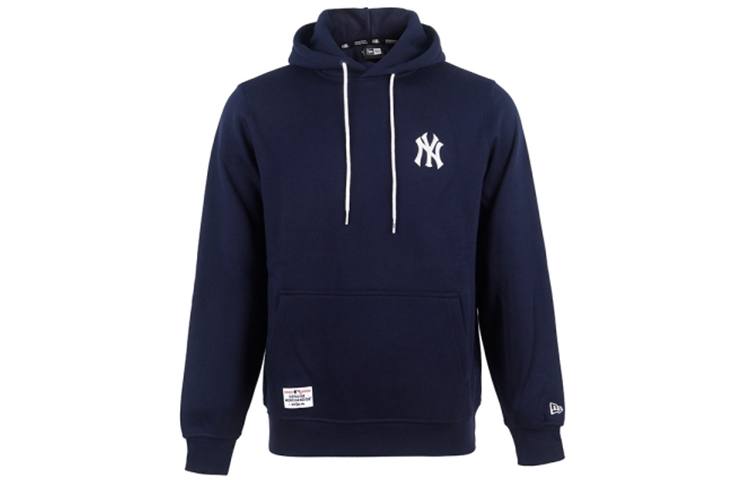 New Era Sweatshirts Men's Blue Hooded Moderate Regular