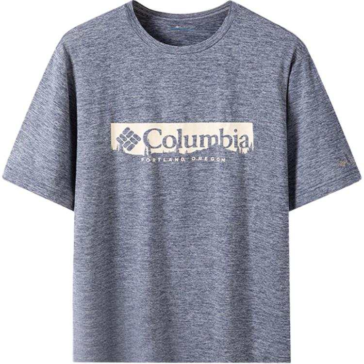 Columbia T Shirt Men's Light Blue