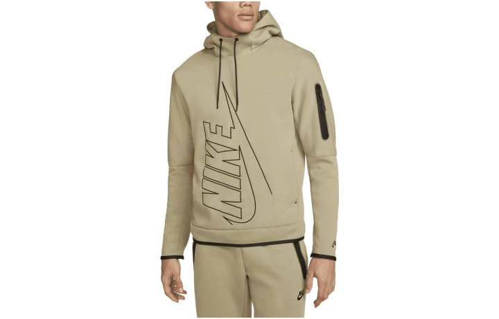 Nike Nike Sweatshirts Men's Khaki Hooded Moderate Other