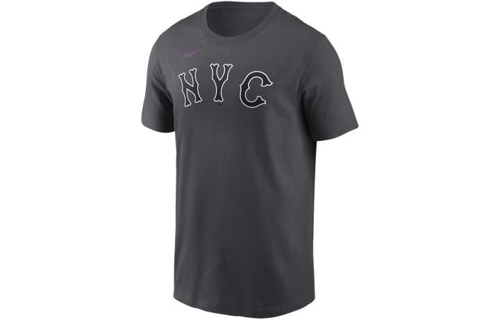 Nike Nike T Shirt New York Mets Men's Gray