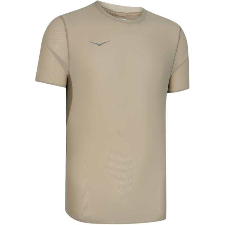 HOKA ONE ONE T Shirts Men's Crew Neck Moderate Straight Fit