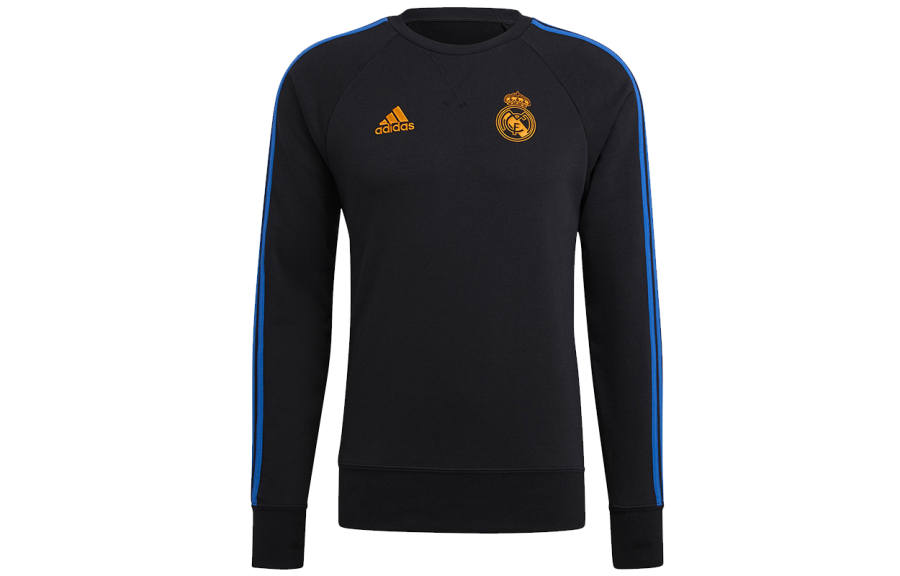 Adidas Adidas Sweatshirts Men's Black Crew Neck Moderate Regular