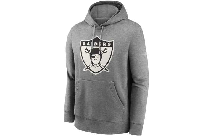 Nike Nike Sweatshirts Men's Light Gray Hooded Moderate Regular
