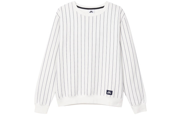 Nike Nike Sweatshirts Unisex White Crew Neck Moderate Regular