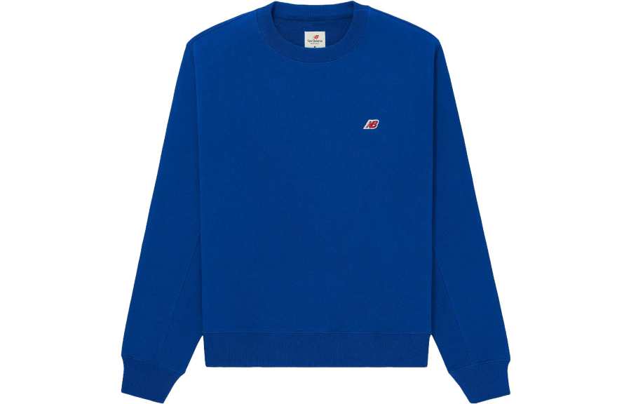New Balance New Balance Made In USA Series Sweatshirts Unisex Blue Crew Neck Moderate Other