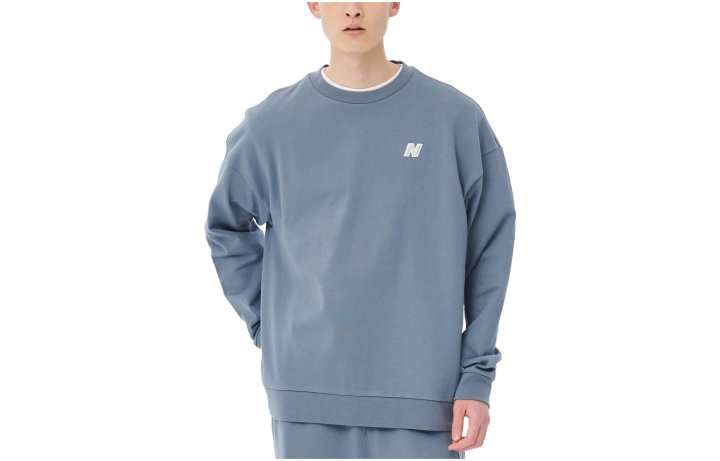 New Balance New Balance Sweatshirts Unisex Gray Crew Neck Moderate Regular