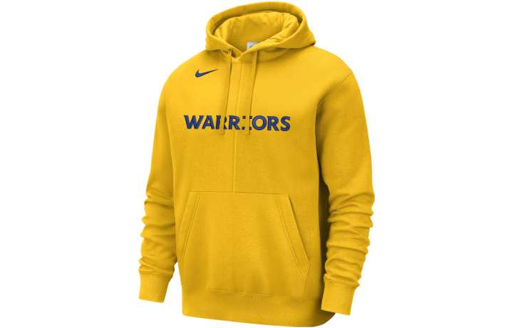 Nike Nike Nba Golden State Warriors Courtside Fleece Pullover Hoodie
