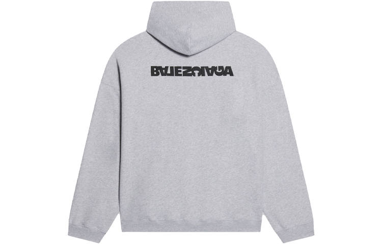 Balenciaga Sweatshirt Loose Fit Men's Gray