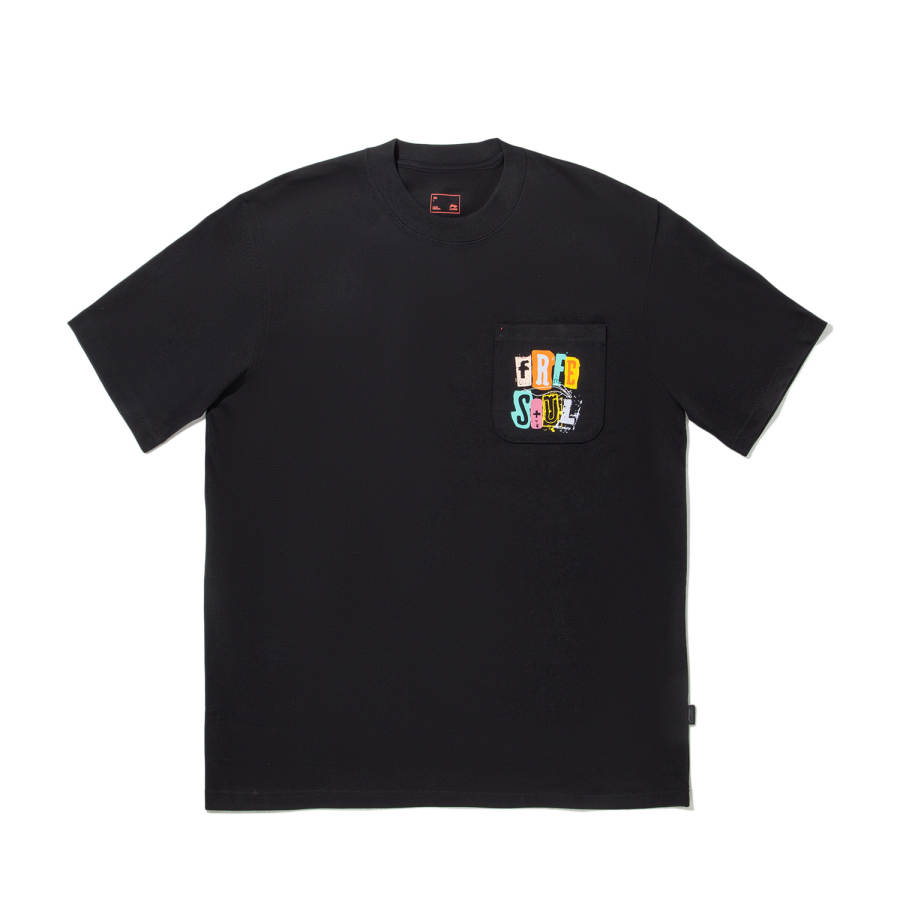 Li-Ning Li Ning T Shirts Unisex Black Crew Neck Moderate Straight Fit