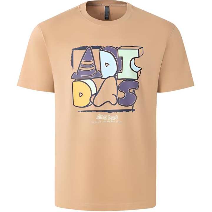 Adidas Adidas T Shirt Men's Light Umber