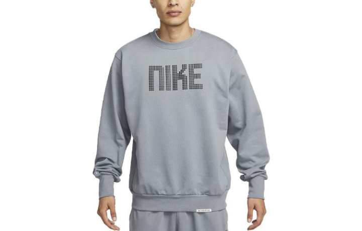 Nike Nike Sweatshirts Men's Cool Gray Crew Neck Moderate Regular