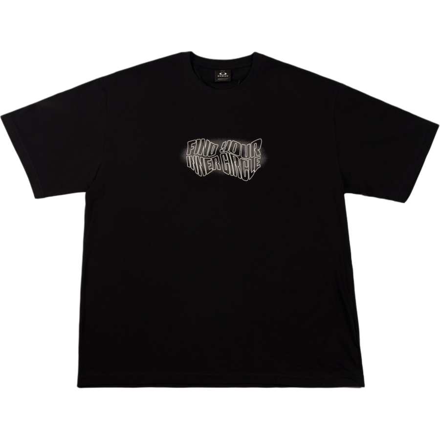 Oakley T Shirts Unisex Black Crew Neck Moderate