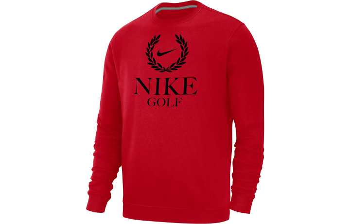 Nike Nike Sweatshirts Men's Red Crew Neck Moderate Other