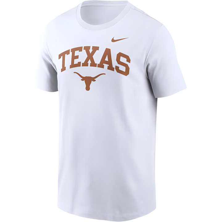 Nike Nike T Shirt Texas Longhorn Lightning Battle Men's White