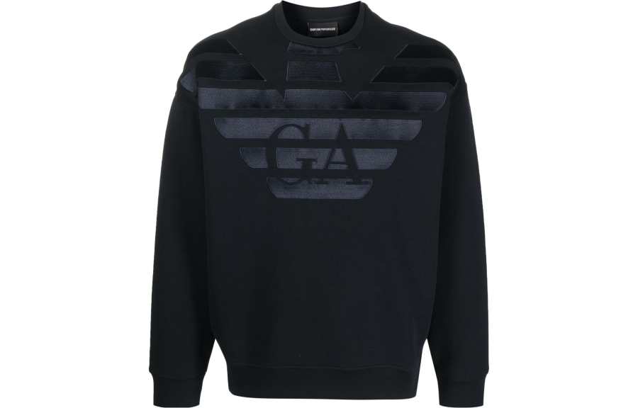 EMPORIO ARMANI SS23 Sweatshirt Men's Dark Blue