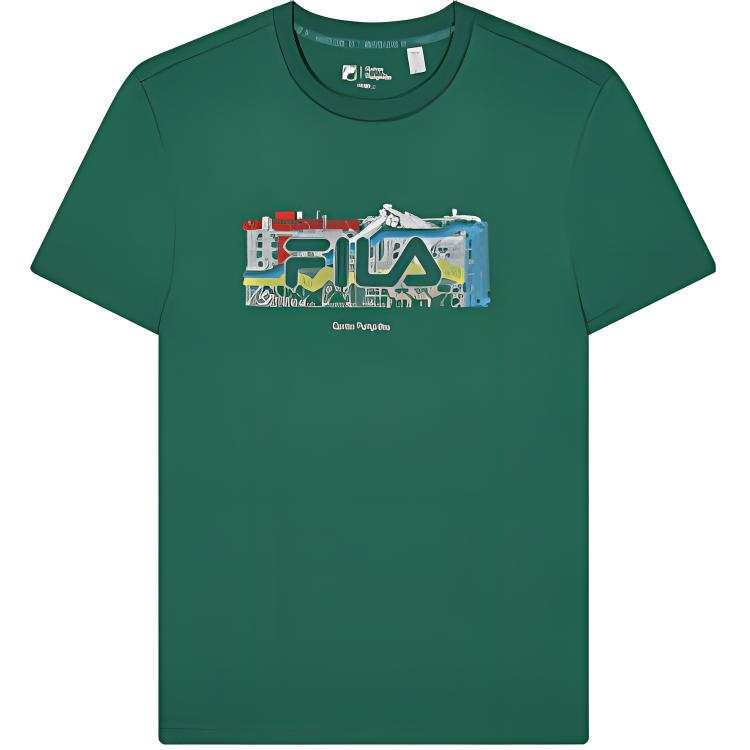 FILA T Shirt Men's Emerald Green