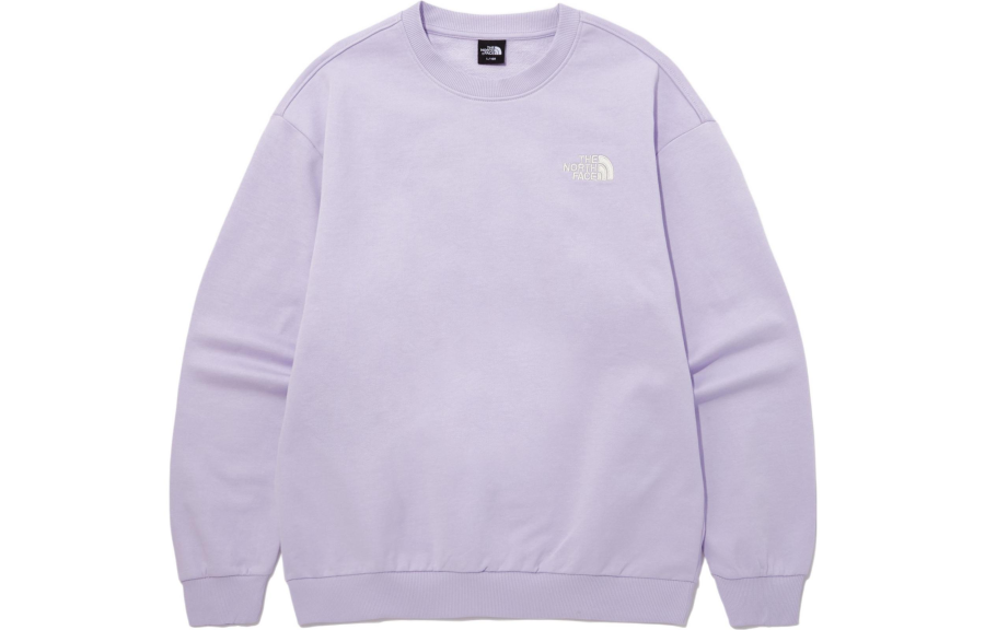 THE NORTH FACE Cotton Essential Sweatshirts Lilac Unisex Korea Version